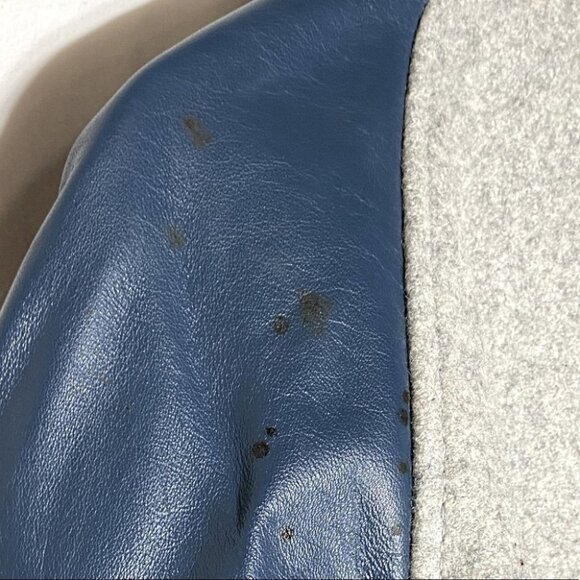 Vintage Hunters Manufacturing Co John Paul II Collegiate Bomber Varsity Jacket M - Picture 10 of 15